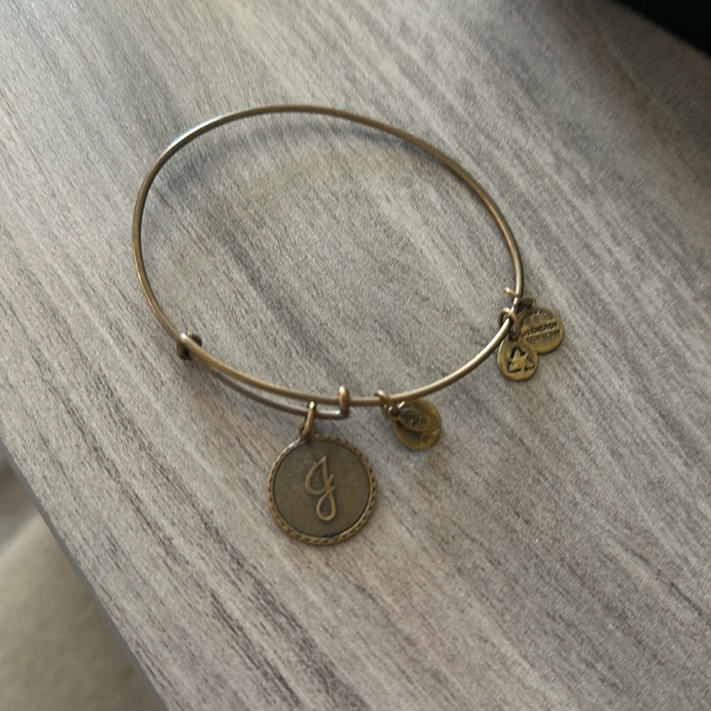 Alex and Ani “J” bangle - Picture 2 of 2